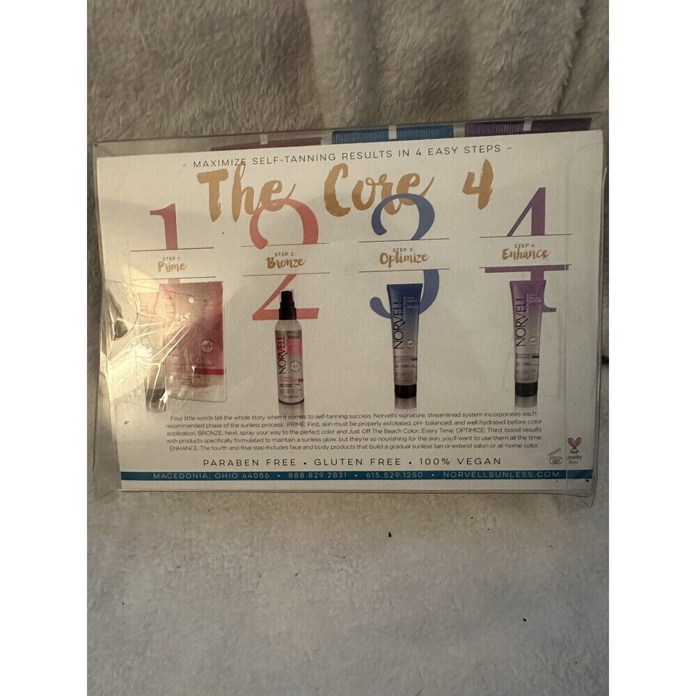 NORVELL VENETIAN  GRADUAL SELF TANNING ITEMS 2.5-5 OZ. LOT OF 4 ITEMS *EXPIRED* - Picture 2 of 2